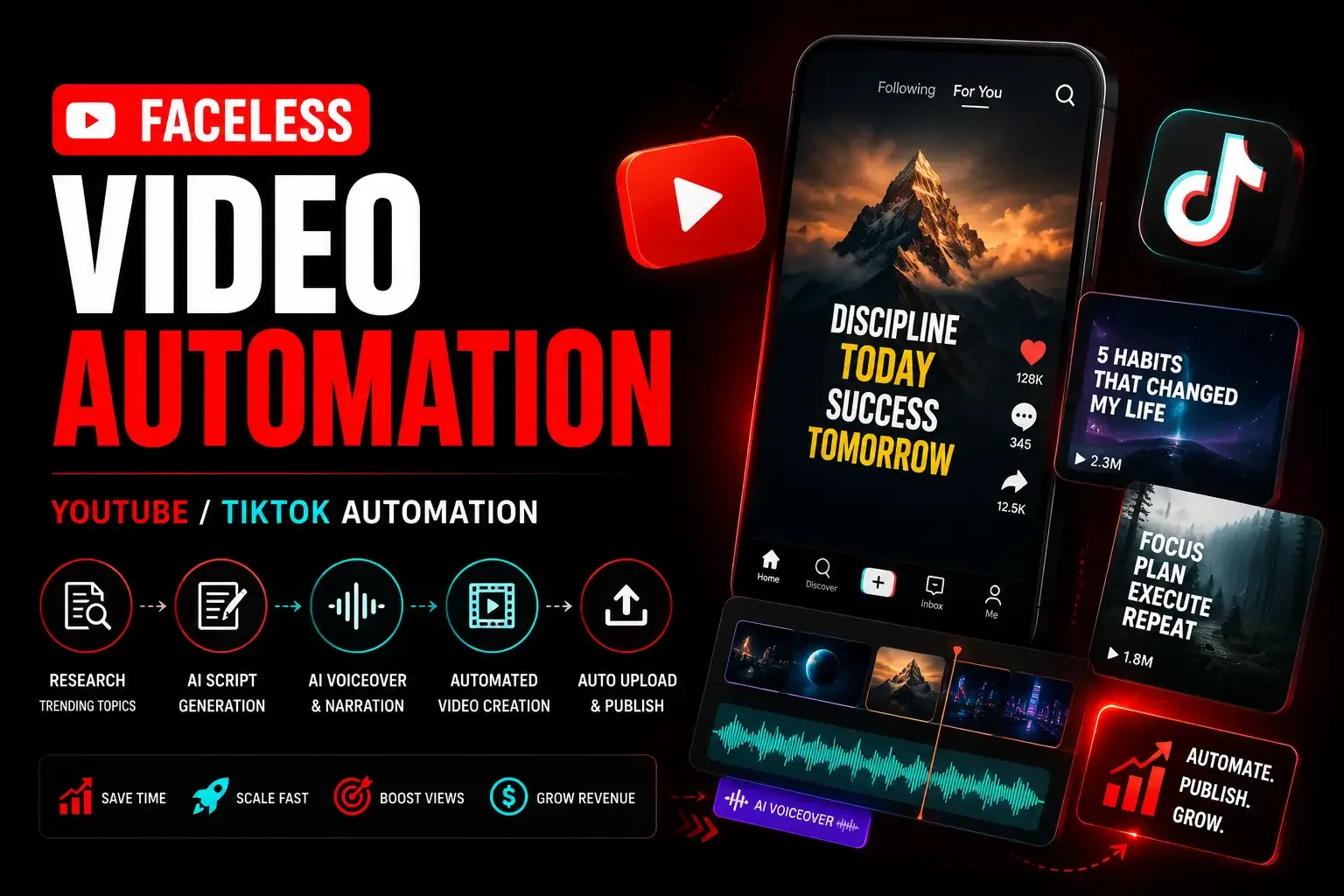Faceless Video Automation